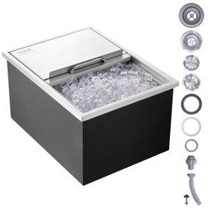 Drop In Ice Chest, 24 in, FG-SKU11, 55.23L / 58.5QT, ID QRSC-KCV0