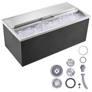 Drop In Ice Chest, 36 in, FG-SKU12, 95.66L / 101QT, ID QRSC-W0V0