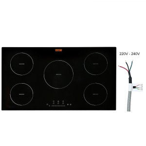 Commercial Cooktop, LI5-01, 9200W, Vitroceramic Glass, Metal Casing, ID QRSD-U6V4