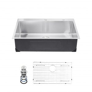 33 Inch Kitchen Sink Workstation, 33 in, T332209RS0, ID QRSS-HJV0