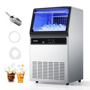 Commercial Ice Maker Machine, 130 lb, 0.79 in, IMC9000F-UL, ID QSYY-01V1
