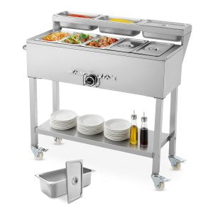 Commercial Food Warmer, 11,600 BTU, 3 in, RTC-8, ID RQZQ-01V0