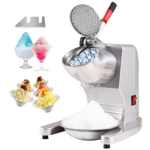 Commercial Ice Maker Machine, 220 lb, BY-300FS, AC 120V/60Hz, ID SBJB-SVV1