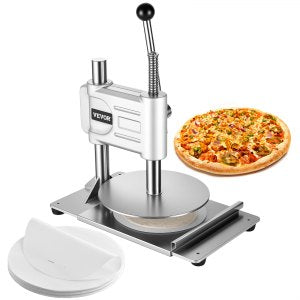 Manual Pizza Dough Press Machine, 9.5 in, APD24-B, 15.7 x 9.6 x 14.2 inch / 400 x 245 x 360 mm, ID SDYM-01V0