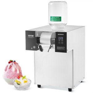 Commercial Snowflake Ice Machine 385LBS 24H Stainless Steel Cream, 385 lb, QLX1752-1, 800W, ID SLXN-HJV1