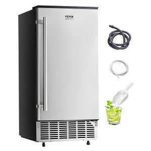 Commercial Ice Maker Machine, 80 lb, 0.87 in, HBZB-36F, ID SNQR-EFV1