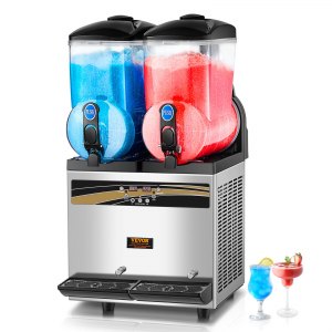 Commercial Frozen Drink Maker, X-300, 2*15 L / 2 *4 gallons, 110V, ID SY15-D0V1