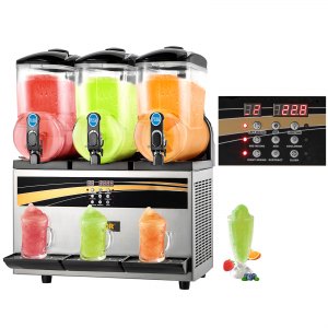 Commercial Frozen Drink Maker, X-450, 3*15 L / 3 *4 gallons, 110V, ID SY45-LYV1