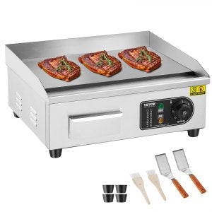 Commercial Griddle, 0.39 in, HT-450, 1700W(US), 2800W(EU), ID SYKD-K7V1