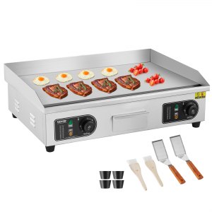 Commercial Griddle, 0.39 in, HT-610, 2800W(US), 4000W(EU), ID SYKD-DKV1