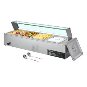 Commercial Food Warmer, 5.9 in, M-2214, 1500W, ID SYSP-02V1