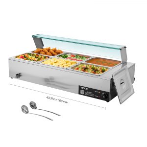 Commercial Food Warmer, 5.9 in, M-2223, 1500W, ID SYSP-02V1