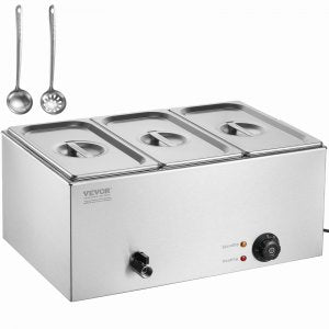 Commercial Food Warmer, 0.03 in, M-112, 16.5 L / 24 qt, ID SYSP-VSV1