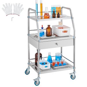 Service Cart, 220 lb, K-SUS1002, 22.24 x 17.91 x 39.17 inches / 565 x 455 x 995 mm, ID SYST-KXV0