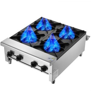 Commercial Cooktop, 112,000 BTU, GHP-424, 105.82 lbs / 48.0 kg, ID SYTS-OHV0