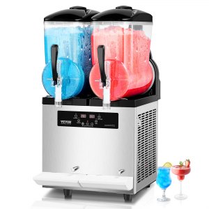 Commercial Frozen Drink Maker, XN240B, 3.17 Gal x 2 / 12 L x 2, 99.2 lbs / 45 kg, ID SYXR-0PV1
