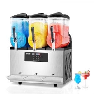 Commercial Frozen Drink Maker, XN360B, 3.17 Gal x 3 / 12 L x 3, 131.4 lbs / 59.6 kg, ID SYXR-7ZV1