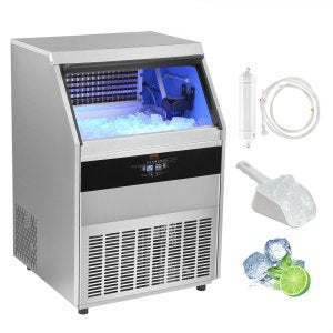 Commercial Ice Maker Machine, 450 lb, SSX440, 1030W, ID SYYT-0VV1