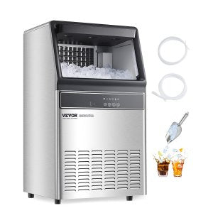 Commercial Ice Maker Machine, 150 lb, IMC9000A-UL, 445 x 405 x 795 mm / 17.5 x 15.9 x 31.3 in, ID SYYT-01V1