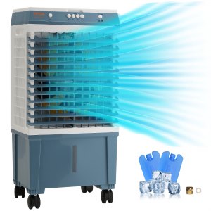 Evaporative Cooler, JH-310J, 5 Gal / 19 L, 60 W, 120 V / 60 Hz, ID SYZF-QAV1