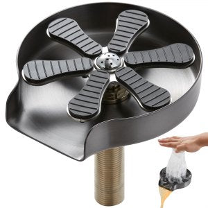 Glass Rinser, 5 x 4.8 x 1 in / 127.6 x 121 x 25.5 mm, 1.39 lbs / 0.63 kg (Include all accessories), ID TMAZ-ARV0