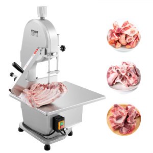 1800W Commercial Electric Meat Bandsaw Stainless Steel Bone Sawing Machine, 7.09 in, BS-250, 1800W, ID TMSJ-B4V1