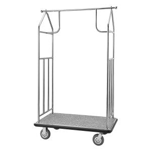 Hotel Luggage Cart, 800 lb, 71 in, X-126, ID XLYT-2DV0