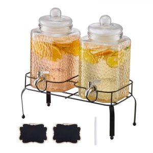 Soap Dispenser, GY-B007, 5.5 L/1.5 Gal x 2, Transparent, ID YLFP-01V0
