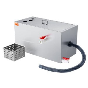 Commercial Grease Trap, 25 lb, 12.6 in, YSFLQ63*31*32, ID YSFL-XXV0