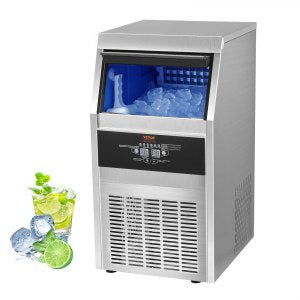 Commercial Ice Maker Machine, 120 lb, 32.75 in, 335 W, ID ZBJ5-01V1