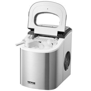 Commercial Ice Maker Machine, 33 lb, 12.8 in, HZB-15SA, ID ZDBT-01V1