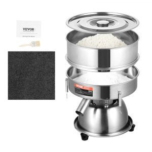 Automatic Electric Vibrating Sieve, 6.6 lb, YF005, 45W, ID ZDZS-FUV1