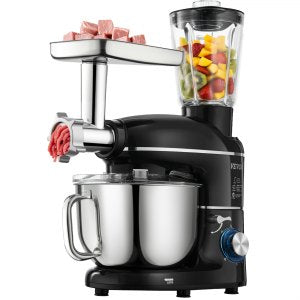Commercial Food Mixer, SM-1504NBM, 5.9 qt / 5.6 L Stainless Steel Bowl (with Single Handle), 660W, ID ZRLT-XAV1